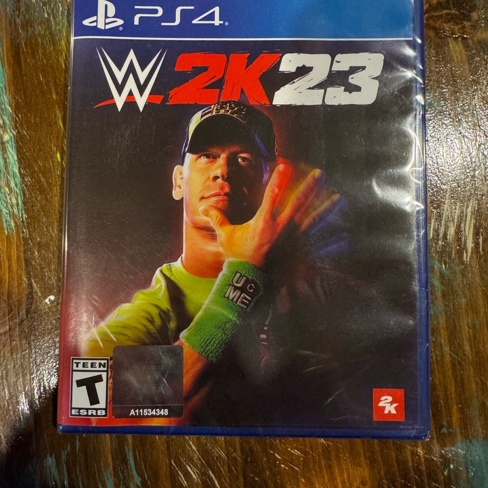 WWE 2K23 for PS4 - Blue Case
